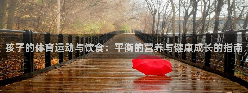 风速体育app：孩子的体育运动与饮食：平衡的营养与健康成长的指南
